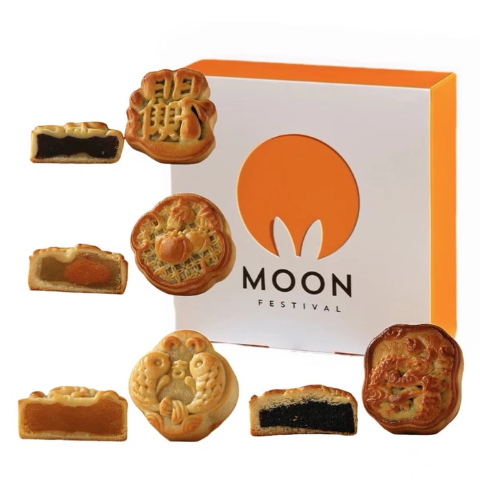 Cantonese Style Moon Cake 50g * 4 Pcs