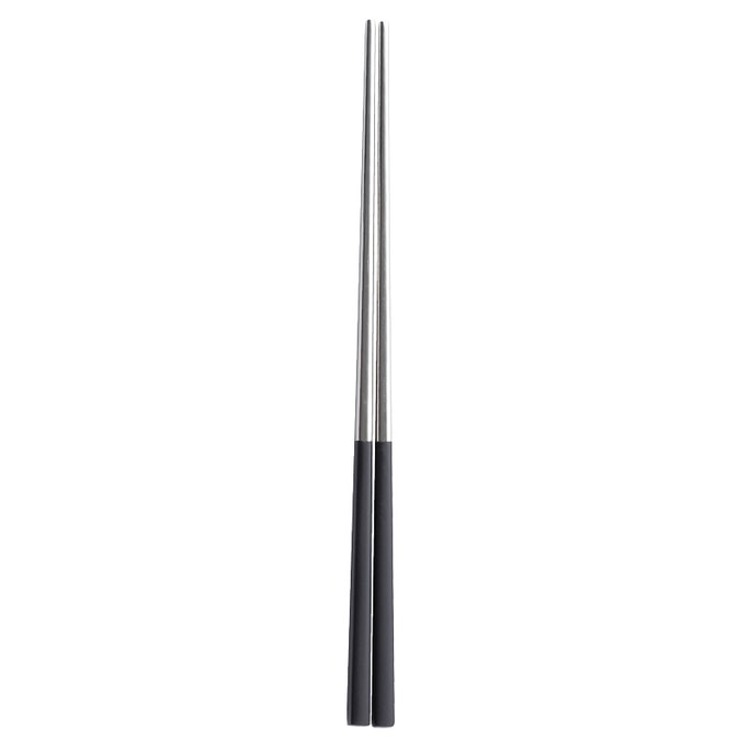 Stainless Steel Chopsticks Black-silver