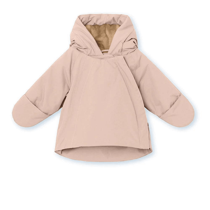 MINI A TURE Baby MATYAKA Fleece Lined Winter Jacket - Cloudy Rose 1M
