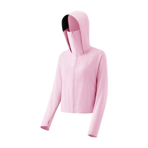 Women's Cooling UV Protection Jacket (AL680 Moon Sand Pink Size M) - UPF100+ 1PC