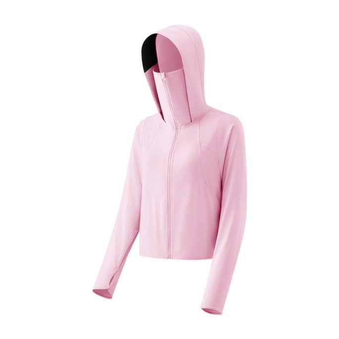 Women's Cooling UV Protection Jacket (AL680 Moon Sand Pink Size S) - UPF100+ 1PC