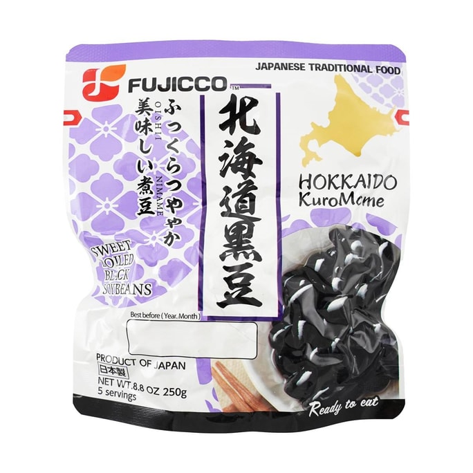 日本FUJICCO 北海道黑豆 250g
