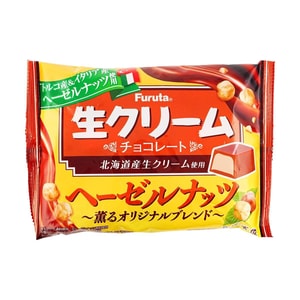 日本FURUTA古田 北海道生奶油巧克力 榛果口味 107.8g