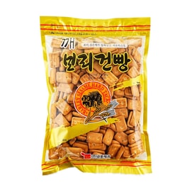 보리 한국군 비스킷 - 440g (15.87oz) 【전통 한국 추억의 간식】