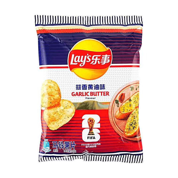 2026 FIFA World Cup Limited Edition,Potato Chips French Garlic Butter Flavor, 2.47 oz 3
