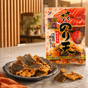 Seaweed Tempura Snack Mentaiko Flavor 2.22 oz 【Japanese Seaweed】【Yamaya Mentaiko】