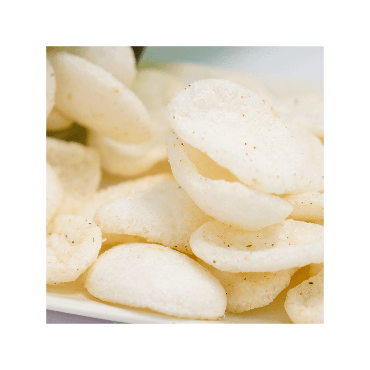Garlic Shrimp Chips - Crispy Korean Seafood Chips, 1.97 oz 4