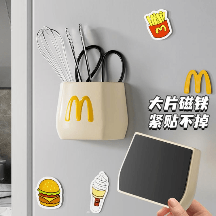 中国直送】冷蔵庫の棚の外側、玄関ドアの裏にキッチン用品を収納できる 