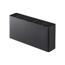 야마자키 홈 수저 및 얇은 도마 거치대 (일본) - 블랙 스틸 (1개)