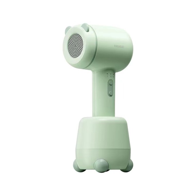 Hair dryer baby children special non-radioactive low silent toddler blowing farts wireless green