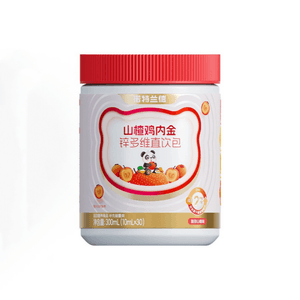 【中國直郵】 諾特蘭德 山楂雞內金鋅多維直飲包 兒童脾胃非雞內金片軟糖 10毫升*30條/桶