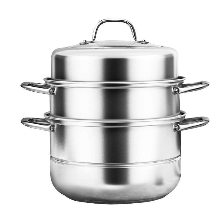 Household 304 Stainless Steel Pot for Steaming Fish Thickened