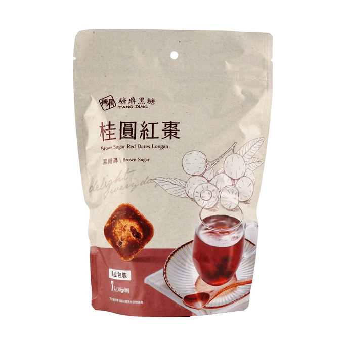 Brown Sugar Red Dates Longan Concentration Cube 210g