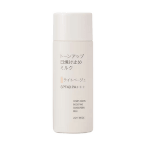 Tone-Up Sunscreen Milk Light Beige ＳＰＦ４０　ＰＡ＋＋＋ 50g