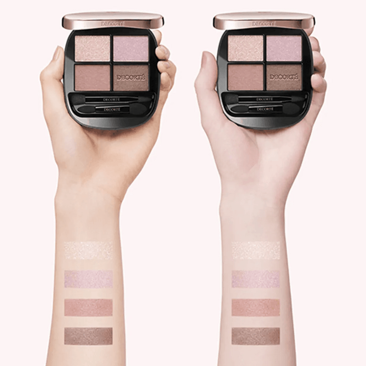 美品 DECORTÉ SHADOW DESIGNING EYE PALETTE COSME DECORTE Skin Shadow Designing Eye Palette #03 Wisteria 0.17