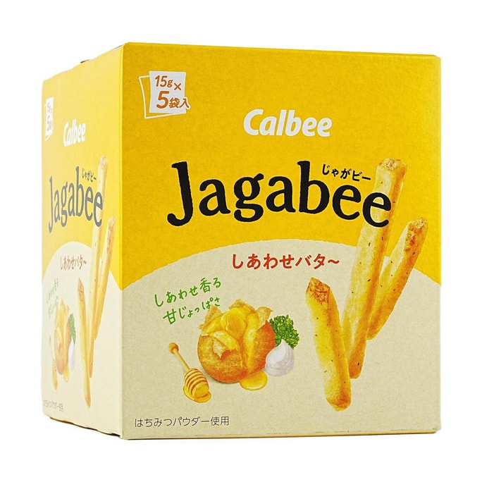 日本CALBEE卡乐比 薯条 奶油酱油味 80g