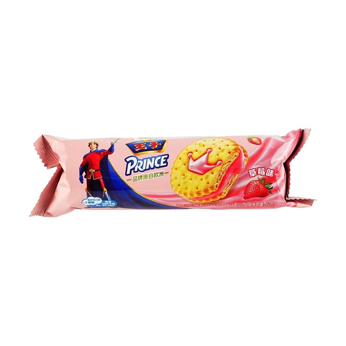 Sandwich Cookies, Strawberry Flavor, 3.24 oz