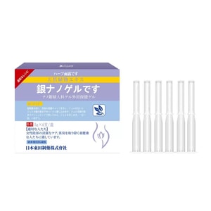 Nanosilver Gynecological Antiseptic Gel Intimate Care for Women Eliminate Odor Clean Intimate Area Moisturize and Nourish 6 Tubes/Box