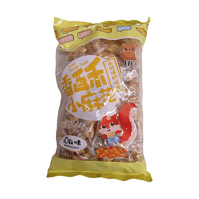 Mini Beignet Sésame 17.6oz【Croustillant et Délicieux】【Goût d'Enfance】