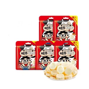 ワンタンミルクキャンディ 12g*5袋【チュアブルミルク】【濃厚なミルク風味、高カルシウム栄養】