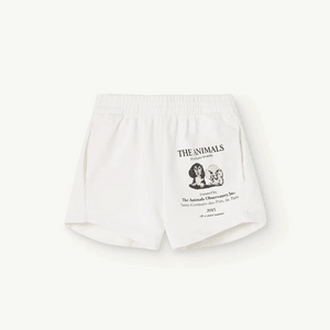 Kids White Gardener Shorts 2Y