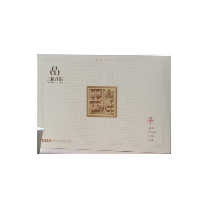 Wuyi Rock Tea Fruit Cinnamon 250g Bag Bubble Gift Box