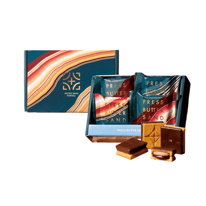 Limited time coffee x chocolate sandwich butter cookies 4 pieces