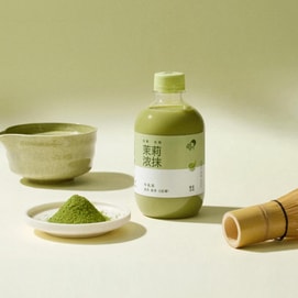 喜茶 茉莉浓抹抹茶牛乳茶 350ml *6【6份超值装】【新品上市】【低脂低卡0植脂末】【小红书爆火】【清香浓郁!!】