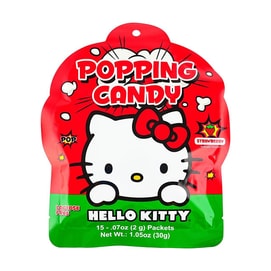 Sanrio Hello Kitty Popping Candy Strawberry Flavor 1.05oz