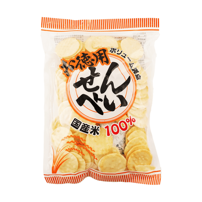 日本SAKATA酒田米果 大包米餅 鹽味 200g