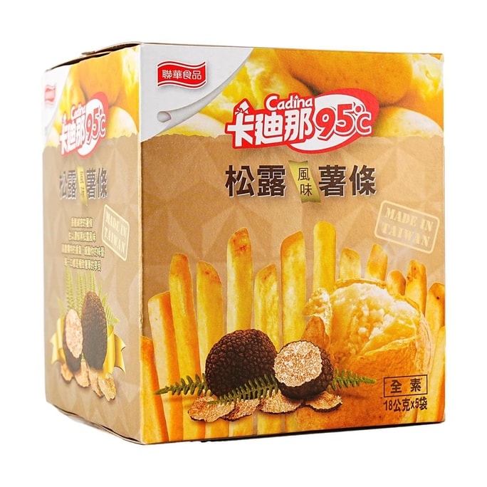 Crispy Fries Potato Chips, Truffle Flavor, 3.17 oz