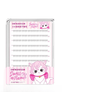 Glue‑free Lower False Eyelashes 120 Clusters,1 box