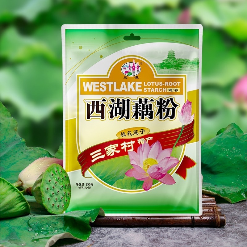 三潭 桂花蓮子西湖藕粉350g