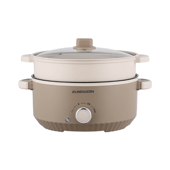 Xileduoプレミアムセレクション Runbaisen 110V電気調理器/インスタント麺鍋 多機能鍋 *1個