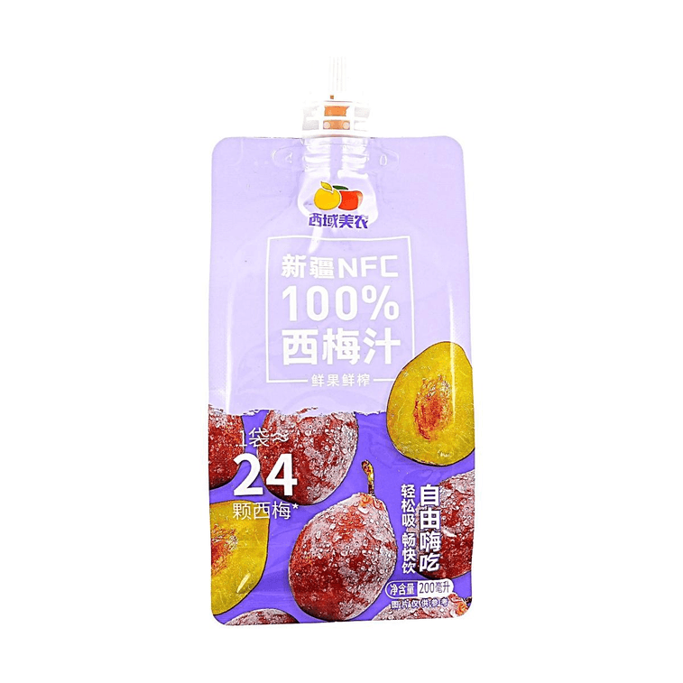 100% NFC 新疆プルーンジュース 6.76液量オンス×10袋 【クリーンで無添加】【高食物繊維】 8
