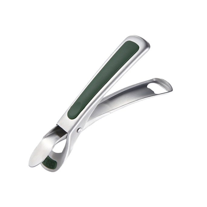 Stainless Steel Steaming Dish Anti Scalding Clip Casserole Antiskid Bowl Taking Device Tray Clip Bowl Clip Green 1 pcs