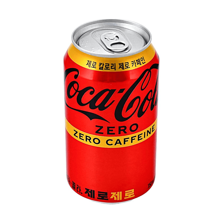 韓國版可口可樂 無糖可樂 350ml【0糖0卡0咖啡因】 4