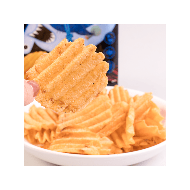 KRAKEN Shark Potato Chips Smoked BBQ Flavor 60g - Yamibuy