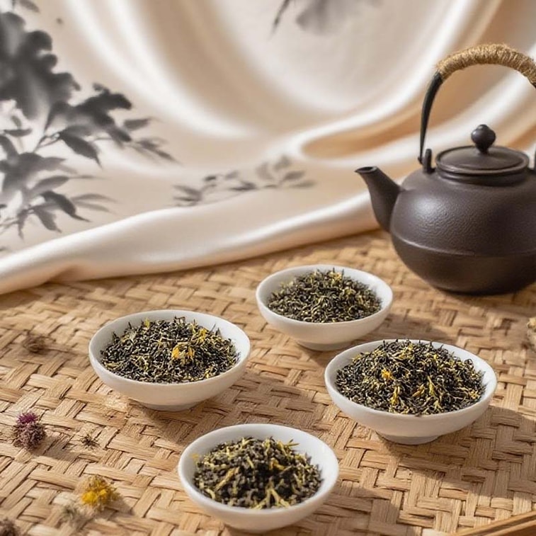 팡동라이 재스민차 - 재스민 눈송이 (보이는 재스민 꽃) - 250g 봉지 3