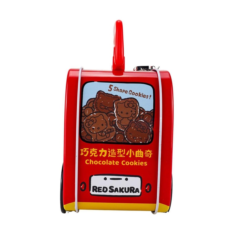 台湾红樱花 HELLO KITTY造型 巧克力小饼干 汽车款式礼盒 224g 【佳节好礼】 7
