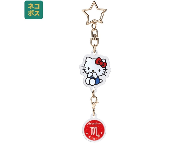 SKATER 12星座钥匙扣天蝎座Hello Kitty 36g - 亚米