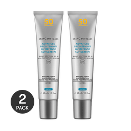 SKINCEUTICALS修丽可 小银伞防晒乳 SPF50+·PA++++ 防晒淡斑二合一  美白焕亮防晒霜 40ml*2 光电项目后可用 院线双能防晒【超值装】