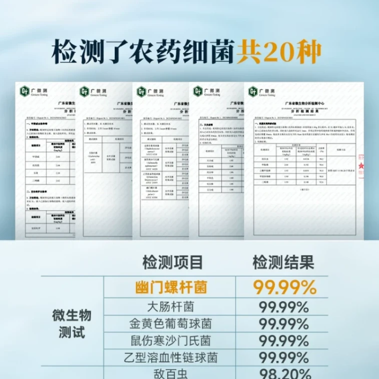 【中國直郵】 東菱 轉轉蔬果清洗機洗菜神器蔬果清潔食材洗菜機 靜謐藍【鈦合金電解片 淨化效果好】1個 3
