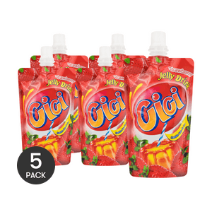 喜之郎 CICI 果冻爽添加果汁椰果粒 草莓味 150g *5【5份超值装】