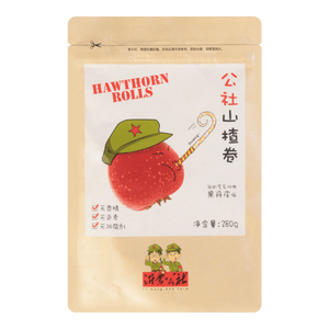 야생 산사자두 롤 9.88oz【달콤하고 시큼한 맛】【무첨가】