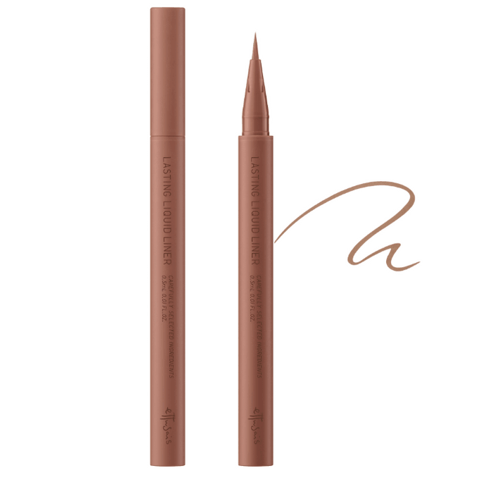 日本ETTUSAIS艾杜紗 液體眼線筆 #05 棕色 0.35ml 乾脆俐落