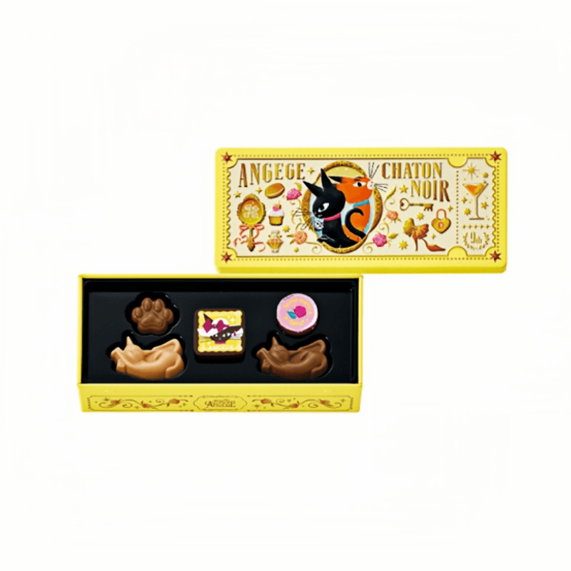Valentine Day Chocolate Yellow 5pcs - Yami.com