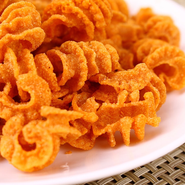 Doaer Pizza Rolls Crispy Rice Snacks - Barbecue Flavor 20g*30 bags 3