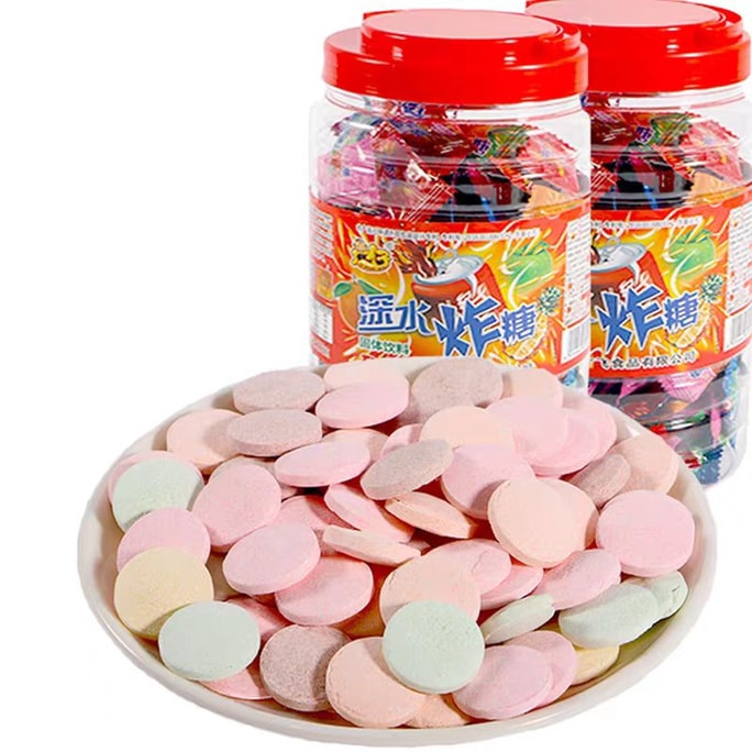  Deepwater bomb candy effervescent tablets beverage 278g*1bucket