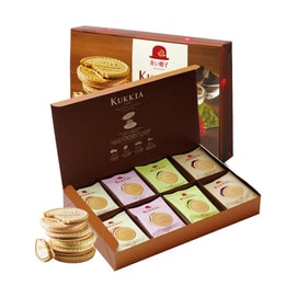 【日本限定礼盒】日本AKAIBOHSHI红帽子 KUKKIA法式巧克力奶油夹心薄饼 4种口味 盒装 32枚